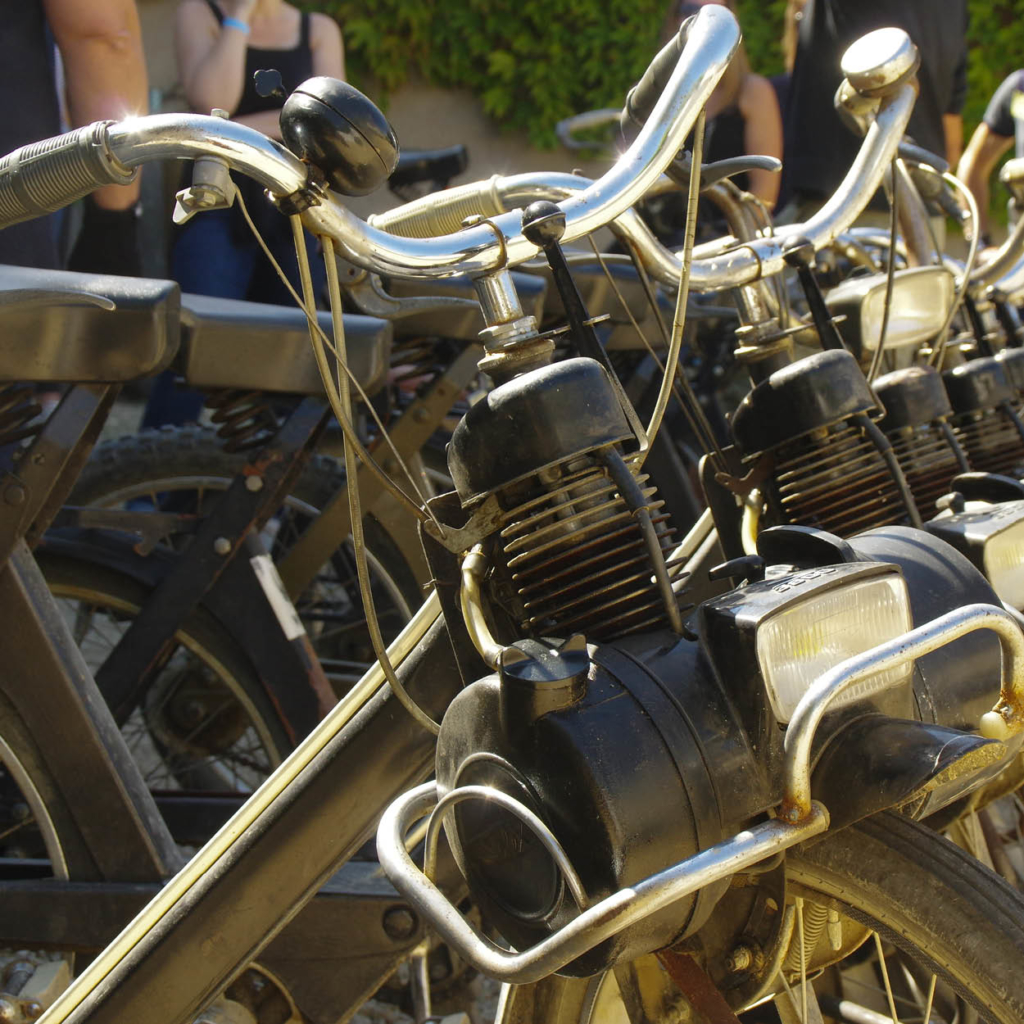 Loire Secrets - Activité de cohésion en Solex - Wine and Solex experience